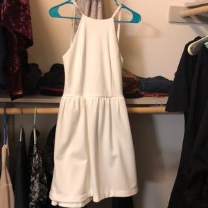 White Graduation Dress